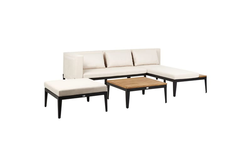 Trädgårdssoffgrupp med bord 3-sits Bracciano - Trädgård & spabad - Utemiljö - Altan & terrass - Altanmöbler