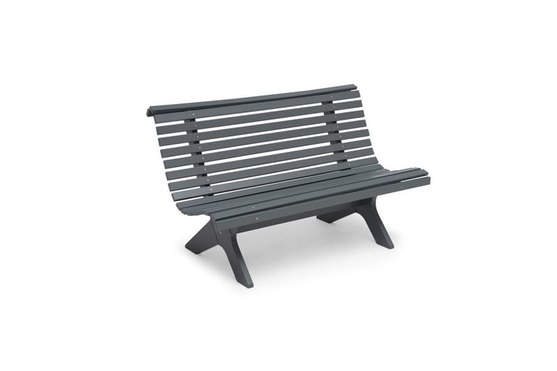 Utesoffa Hillerstorp Lund Stålgrå - Stålgrå - Utemöbler - Utesoffa - Trädgårdssoffa