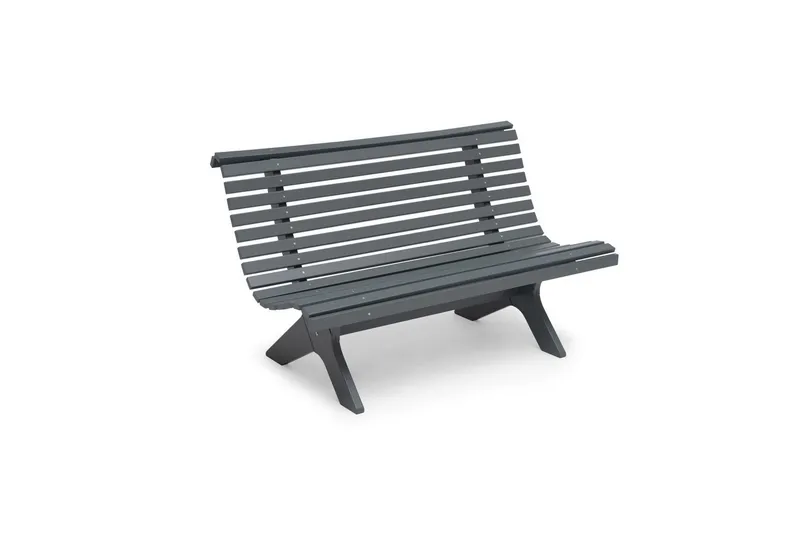 Utesoffa Hillerstorp Lund Stålgrå - Stålgrå - Utemöbler - Utesoffa - Trädgårdssoffa