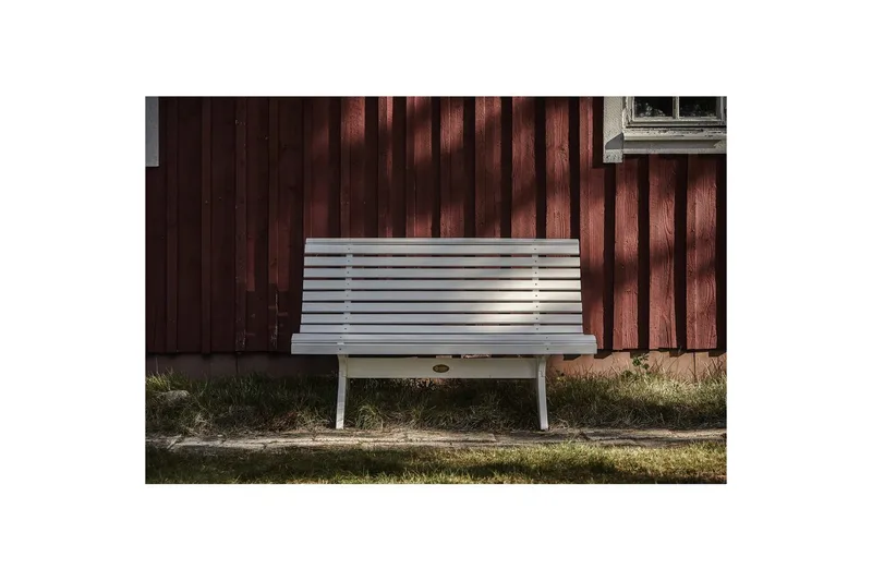 Utesoffa Hillerstorp Lund Vit - Vit - Utemöbler - Utesoffa - Trädgårdssoffa