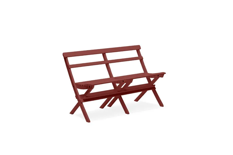 Utesoffa Hillerstorp Torpet Utesoffa Oxidröd, Oxidröd