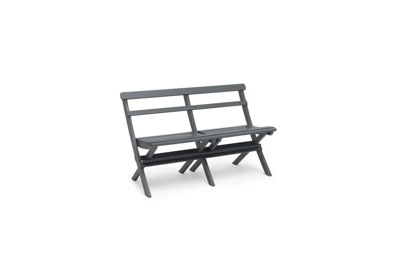 Utesoffa Hillerstorp Torpet Utesoffa Stålgrå - Stålgrå - Utemöbler - Utesoffa - Trädgårdssoffa