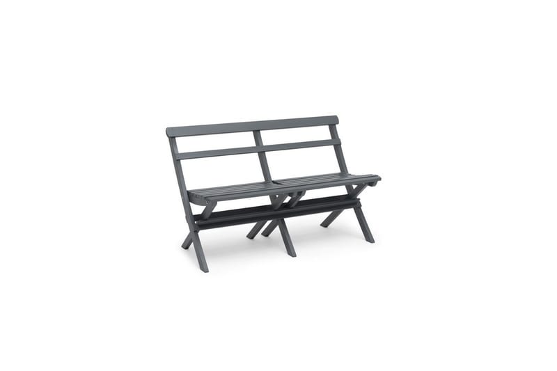 Utesoffa Hillerstorp Torpet Utesoffa Stålgrå - Stålgrå - Utemöbler - Utesoffa - Trädgårdssoffa