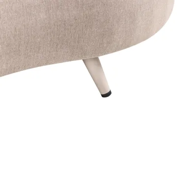 Utesoffa Parori Vänstervänd - Beige - Utemöbler - Utesoffa - Trädgårdssoffa