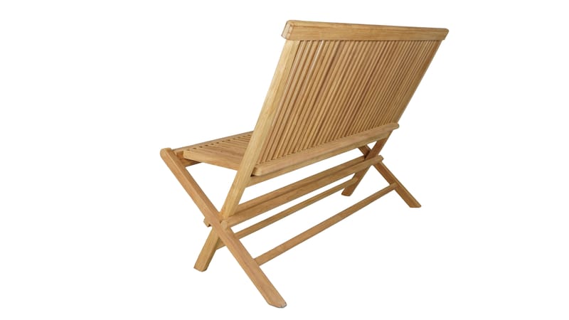 Utomhusbänk Milano fällbar bänk 120 cm - trä - Utemöbler - Utesoffa - Trädgårdsbänk & utebänk