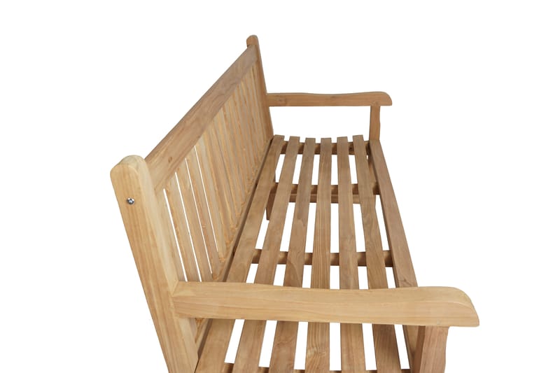 Utomhussoffa Bergamo soffa 150 cm - trä - Utemöbler - Utesoffa - Trädgårdsbänk & utebänk