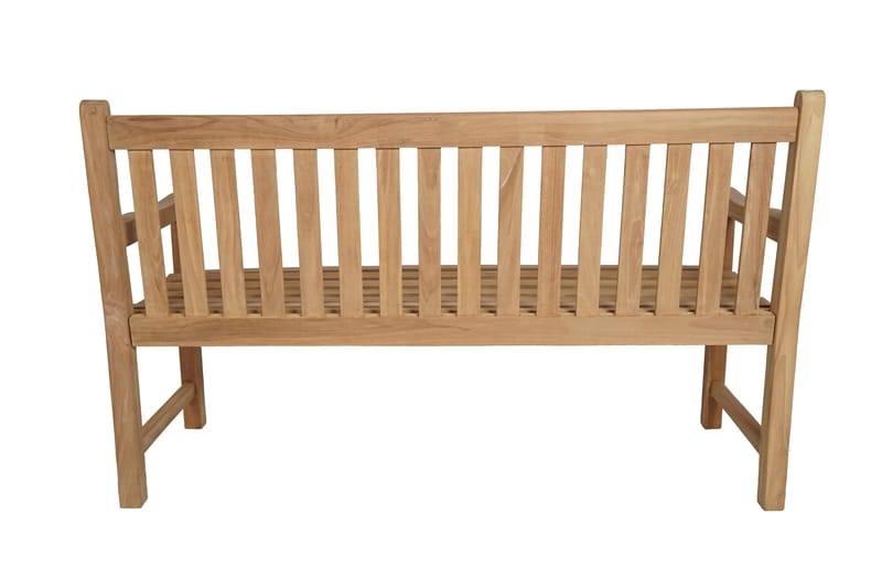 Utomhussoffa Bergamo soffa 150 cm - trä - Utemöbler - Utesoffa - Trädgårdsbänk & utebänk