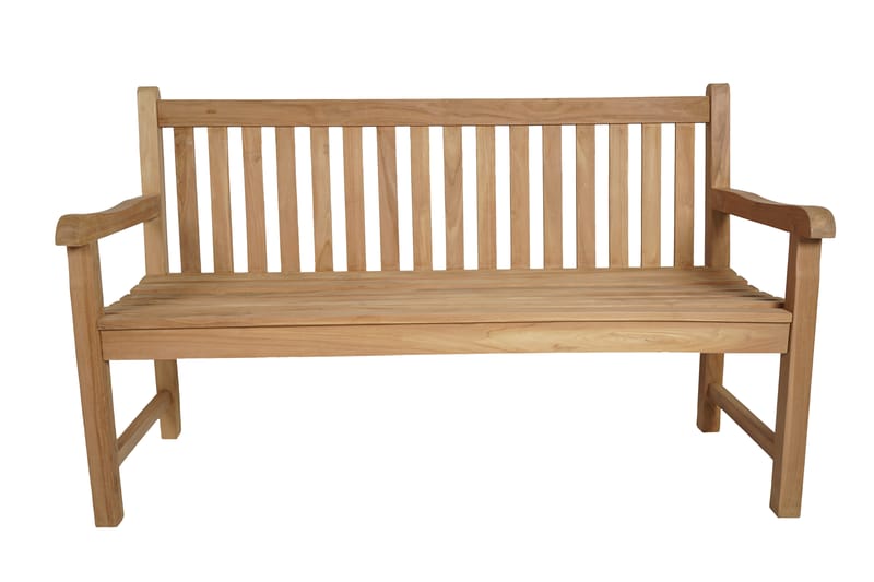 Utomhussoffa Bergamo soffa 150 cm - trä - Utemöbler - Utesoffa - Trädgårdsbänk & utebänk