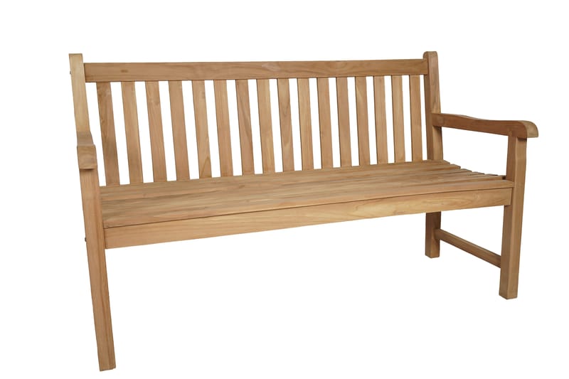 Utomhussoffa Bergamo soffa 150 cm - trä - Utemöbler - Utesoffa - Trädgårdsbänk & utebänk