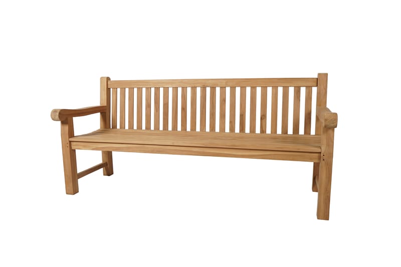 Utomhussoffa Bergamo soffa 190 cm - trä - Utemöbler - Utesoffa - Trädgårdsbänk & utebänk