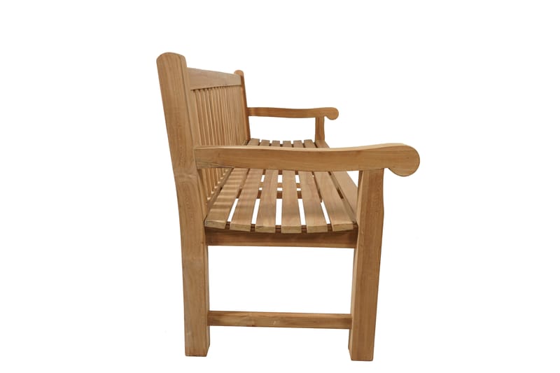 Utomhussoffa Bergamo soffa 190 cm - trä - Utemöbler - Utesoffa - Trädgårdsbänk & utebänk