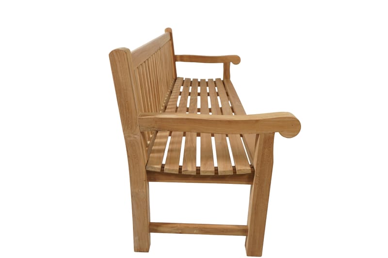 Utomhussoffa Bergamo soffa 190 cm - trä - Utemöbler - Utesoffa - Trädgårdsbänk & utebänk