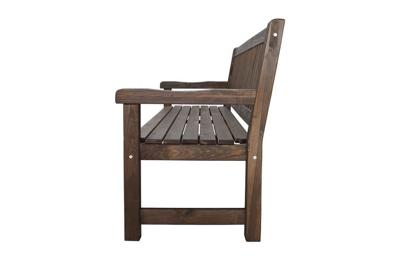 Utomhussoffa Brooklyn - Brun - Utemöbler - Utesoffa - Trädgårdsbänk & utebänk