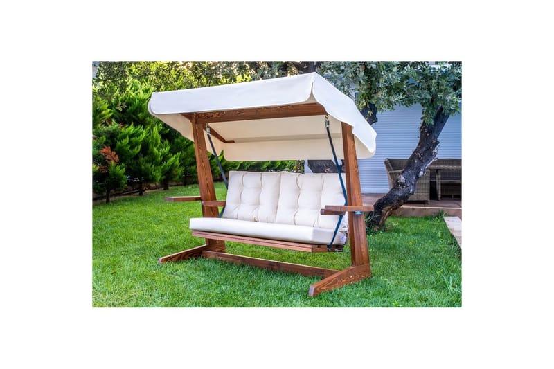 Viva Hängsoffa Utomhus 2-sits - Beige - Utemöbler - Utesoffa - Hängsoffa