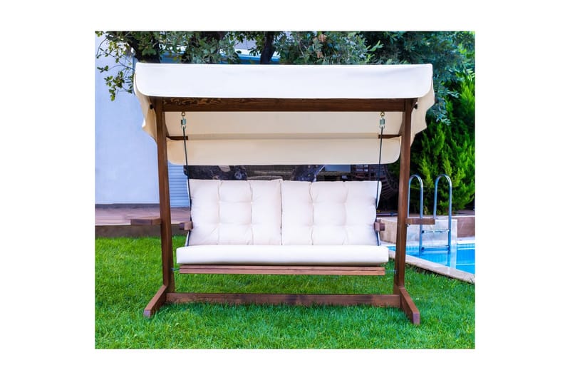 Viva Hängsoffa Utomhus 2-sits - Beige - Utemöbler - Utesoffa - Hängsoffa