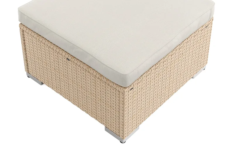 Wisconsin Divan utomhus - Beige - Utemöbler - Loungemöbler - Modulsoffa utomhus