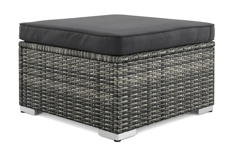 Wisconsin Divan utomhus - Grå - Utemöbler - Loungemöbler - Modulsoffa utomhus