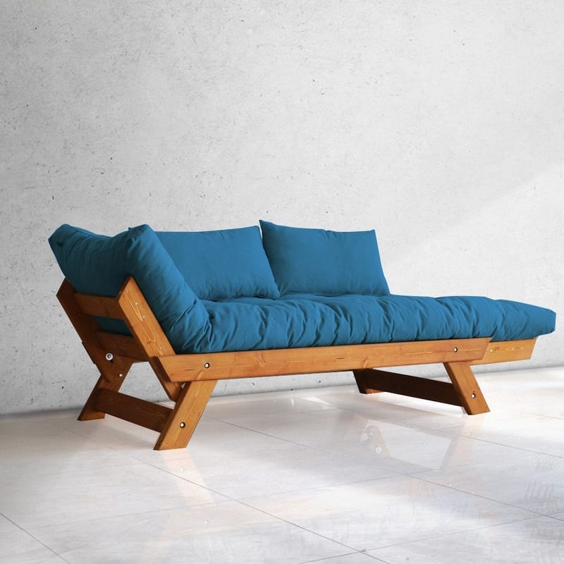 Zylar 2-sits Bäddsoffa - Blå - Möbler - Soffa - Bäddsoffa - Bäddsoffa 2 sits