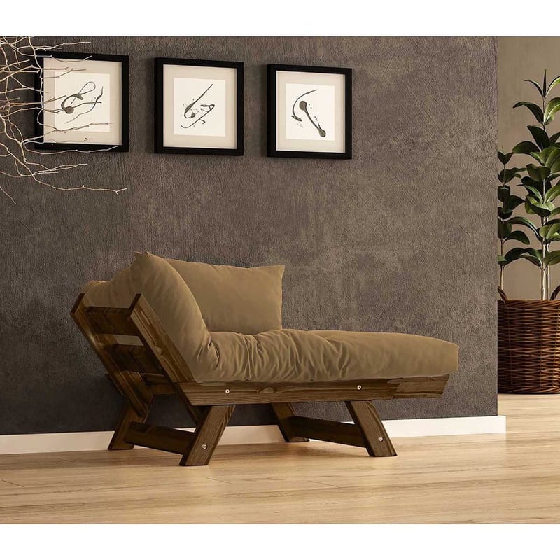 Zylar 2-sits Bäddsoffa - Brun - Möbler - Soffa - Bäddsoffa - Bäddsoffa 2 sits