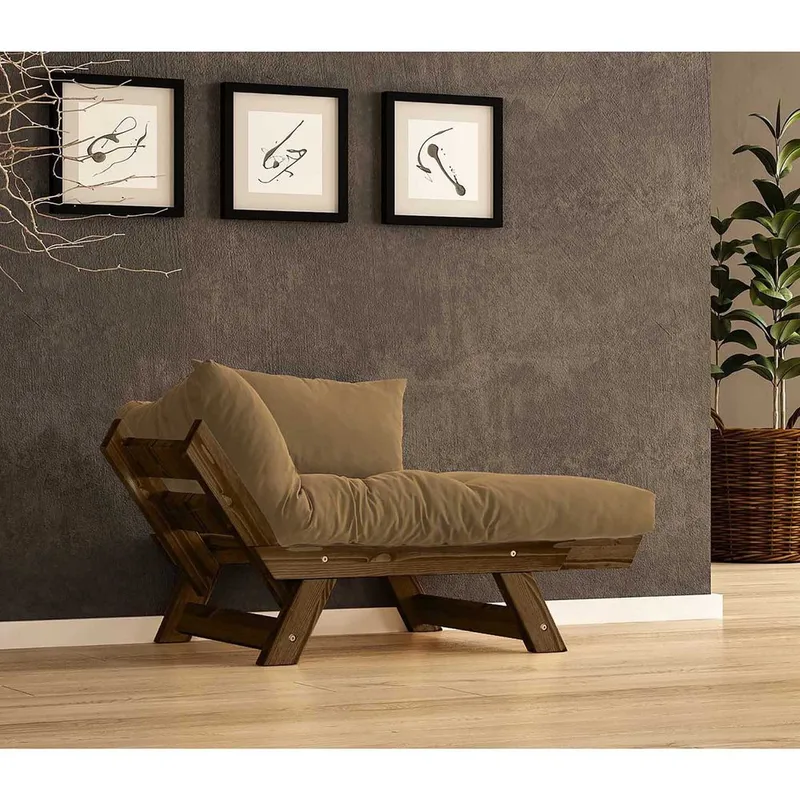 Zylar 2-sits Bäddsoffa - Brun - Möbler - Soffa - Bäddsoffa - Bäddsoffa 2 sits