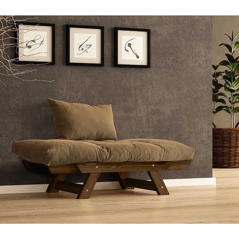 Zylar 2-sits Bäddsoffa - Brun - Möbler - Soffa - Bäddsoffa - Bäddsoffa 2 sits