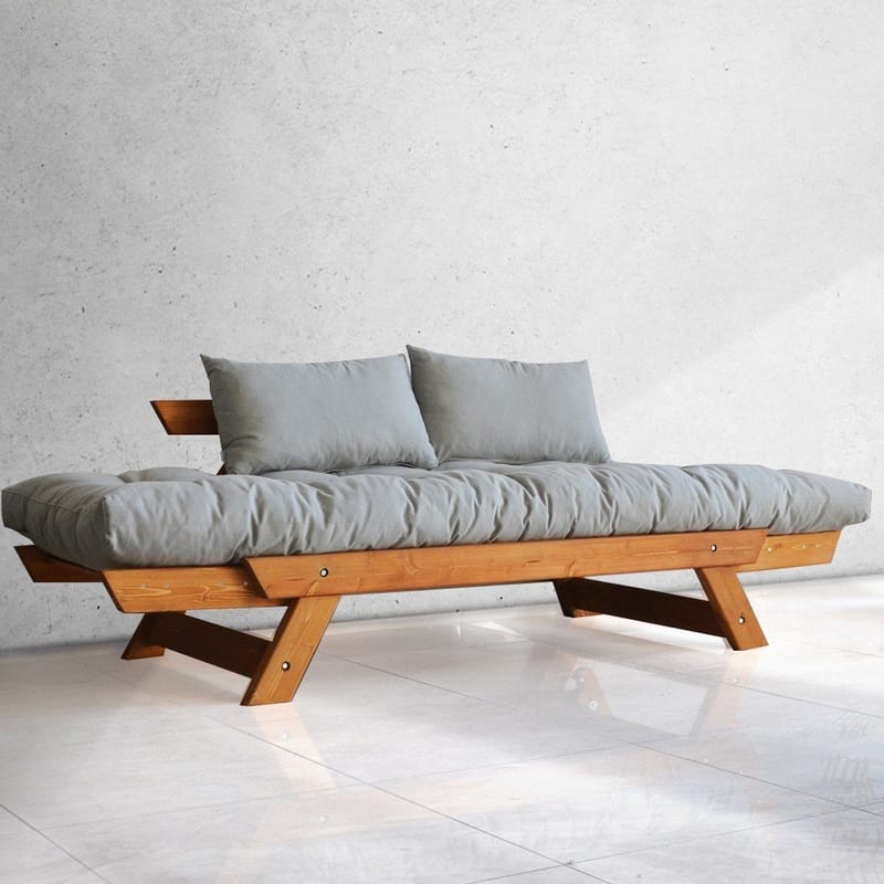 Zylar 2-sits Bäddsoffa - Grå - Möbler - Soffa - Bäddsoffa - Bäddsoffa 2 sits