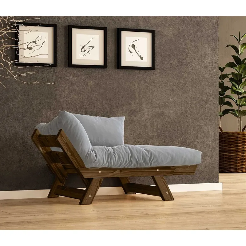 Zylar 2-sits Bäddsoffa - Grå - Möbler - Soffa - Bäddsoffa - Bäddsoffa 2 sits