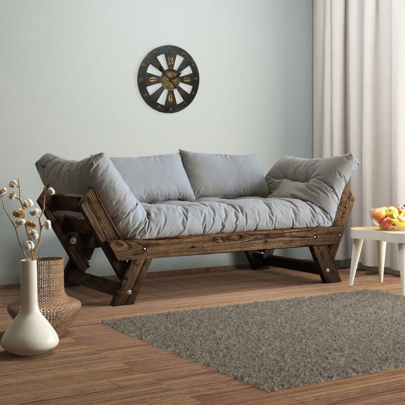 Zylar 2-sits Bäddsoffa - Grå - Möbler - Soffa - Bäddsoffa - Bäddsoffa 2 sits