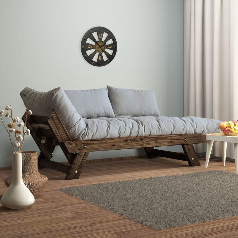 Zylar 2-sits Bäddsoffa - Grå - Möbler - Soffa - Bäddsoffa - Bäddsoffa 2 sits