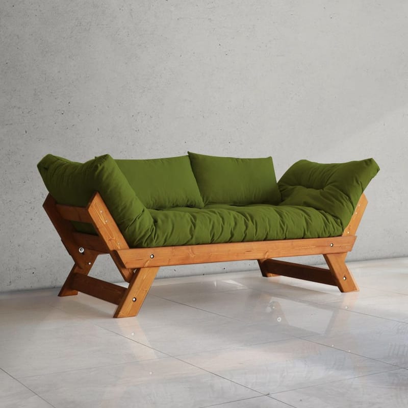 Zylar 2-sits Bäddsoffa - Grön - Möbler - Soffa - Bäddsoffa - Bäddsoffa 2 sits