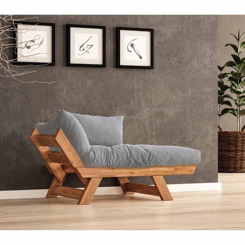 Zylar 2-sits Bäddsoffa - Kolgrå - Möbler - Soffa - Bäddsoffa - Bäddsoffa 2 sits