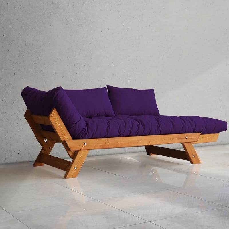 Zylar 2-sits Bäddsoffa - Lila - Möbler - Soffa - Bäddsoffa - Bäddsoffa 2 sits