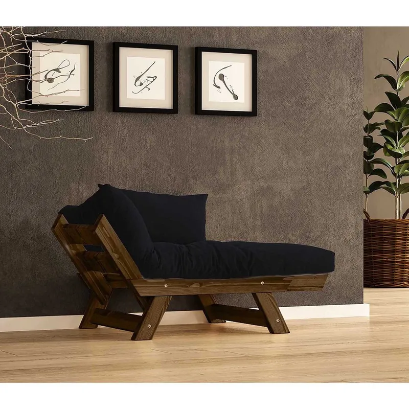 Zylar 2-sits Bäddsoffa - Svart - Möbler - Soffa - Bäddsoffa - Bäddsoffa 2 sits