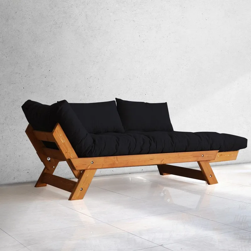 Zylar 2-sits Bäddsoffa - Svart - Möbler - Soffa - Bäddsoffa - Bäddsoffa 2 sits