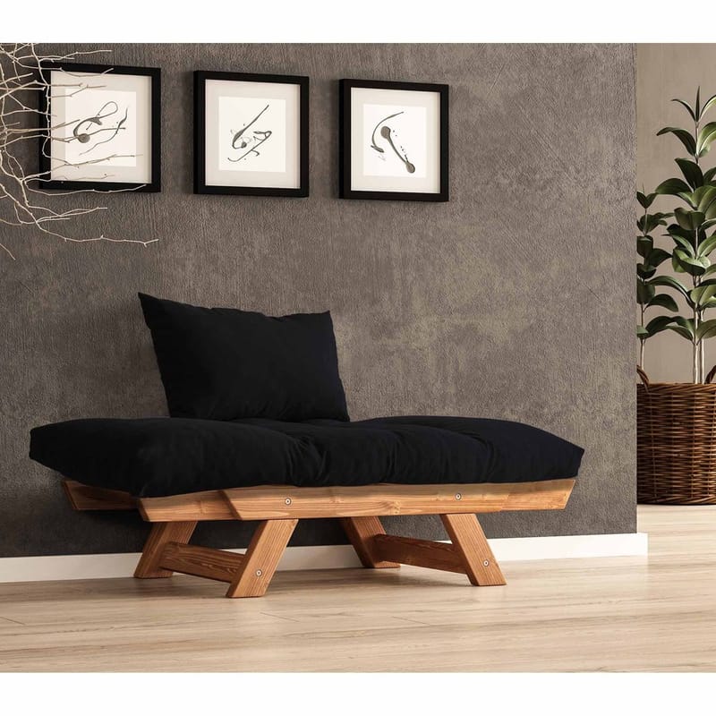Zylar 2-sits Bäddsoffa - Svart - Möbler - Soffa - Bäddsoffa - Bäddsoffa 2 sits