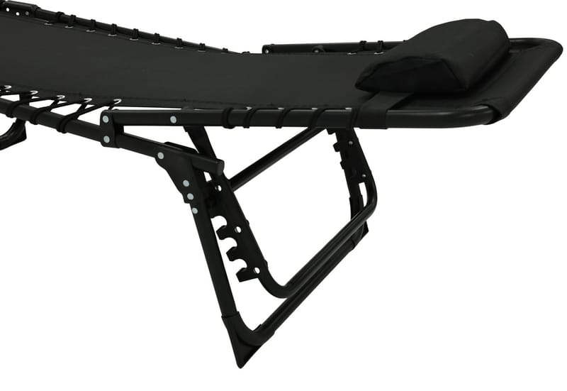 Örgryte solsäng - Ställbar | Svart - Svart - Utemöbler - Utestol & trädgårdsstol - Solsäng & Solvagnar