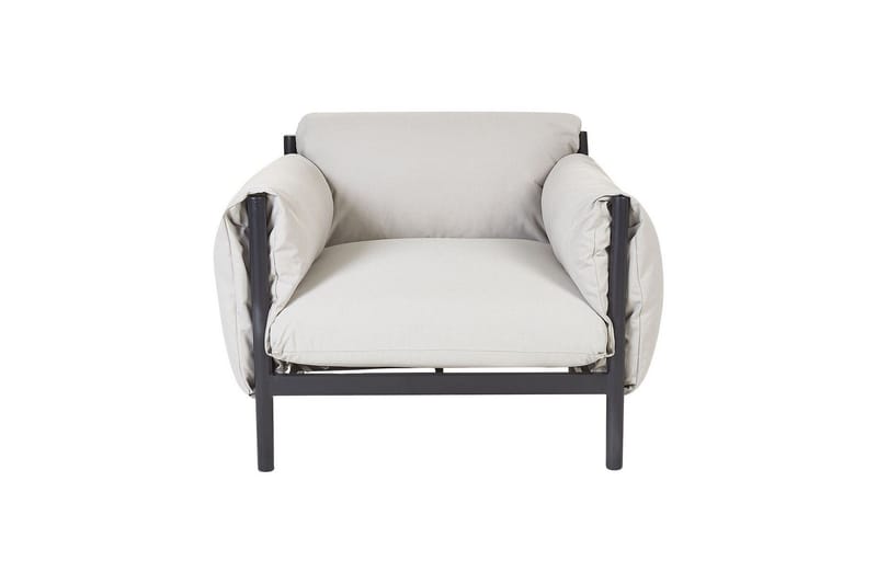 Abbotsford Utefåtölj - Svart/Grå - Utemöbler - Utestol & trädgårdsstol - Utefåtölj & loungefåtölj