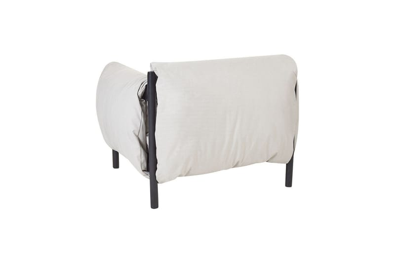 Abbotsford Utefåtölj - Svart/Grå - Utemöbler - Utestol & trädgårdsstol - Utefåtölj & loungefåtölj