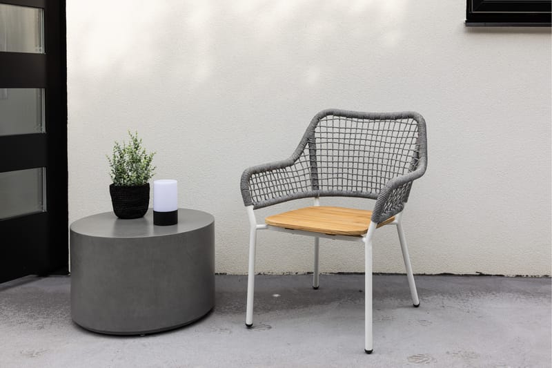 Amora Utefåtölj - Grå - Utemöbler - Loungemöbler - Loungestol utomhus