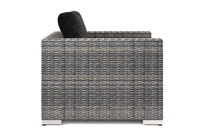 Bahamas Loungefåtölj utomhus i konstrotting - Grå - Utemöbler - Utestol & trädgårdsstol - Utefåtölj & loungefåtölj