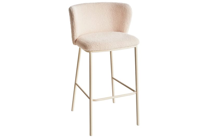 Barstol Mina II set om 2 Beige - Beige - Utemöbler - Utestol & trädgårdsstol - Barstol utomhus