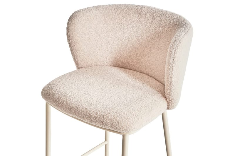 Barstol Mina II set om 2 Beige - Beige - Utemöbler - Utestol & trädgårdsstol - Barstol utomhus