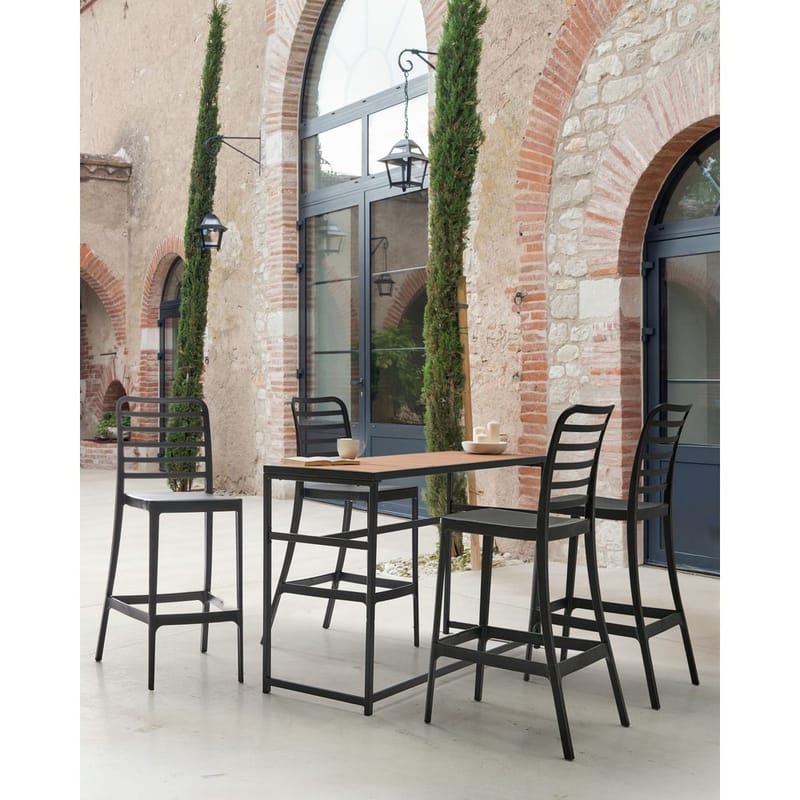 Barstol Seceda 4-pack - Utemöbler - Utestol & trädgårdsstol - Barstol utomhus