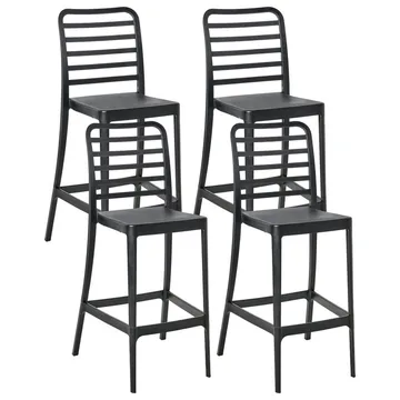 Barstol Seceda 4-pack - Utemöbler - Utestol & trädgårdsstol - Barstol utomhus