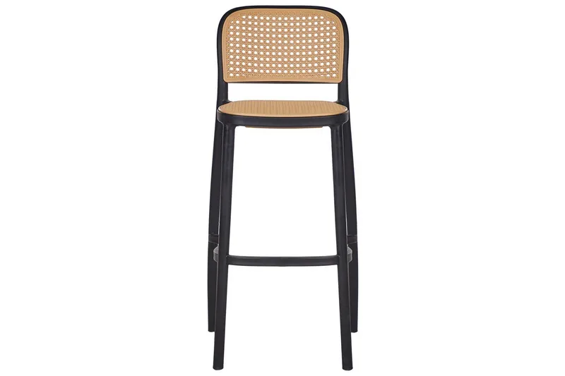 Barstol set om 4 Plose - Utemöbler - Utestol & trädgårdsstol - Barstol utomhus