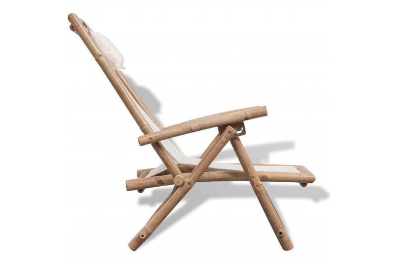 Däckstol bambu - Brun - Utemöbler - Utestol & trädgårdsstol - Brassestolar & campingstolar