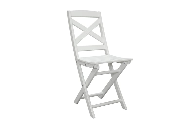 CALAYAN Klappstol Utomhus Vit - Utemöbler - Utestol & trädgårdsstol - Caféstol & klappstol utomhus