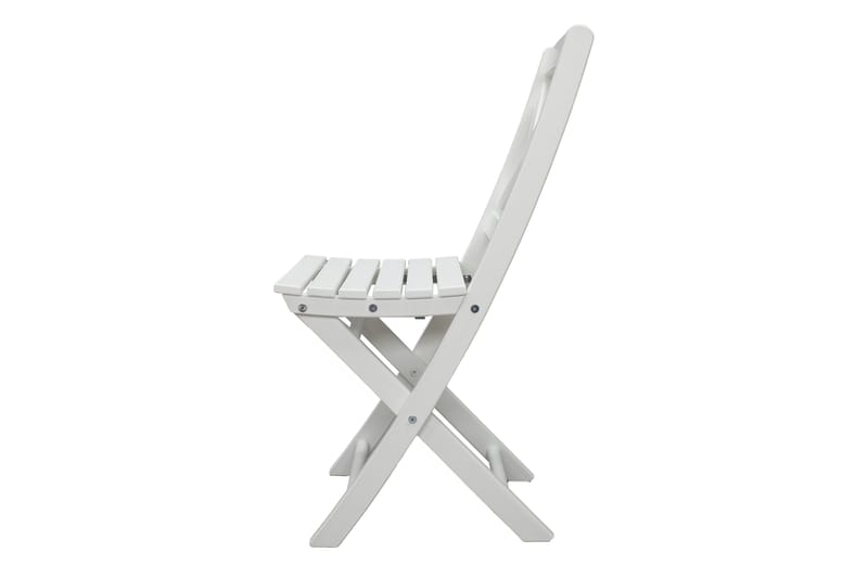 CALAYAN Klappstol Utomhus Vit - Utemöbler - Utestol & trädgårdsstol - Caféstol & klappstol utomhus