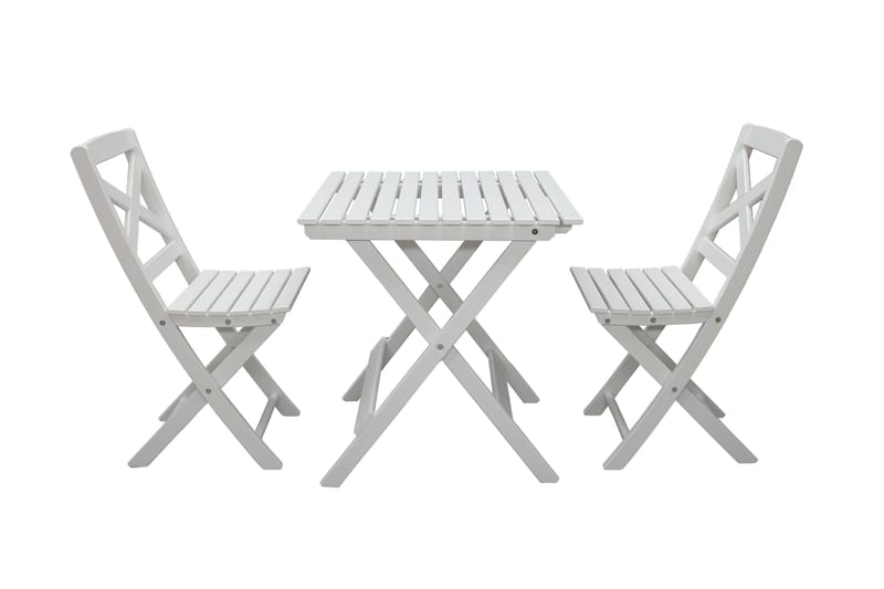 CALAYAN Klappstol Utomhus Vit - Utemöbler - Utestol & trädgårdsstol - Caféstol & klappstol utomhus