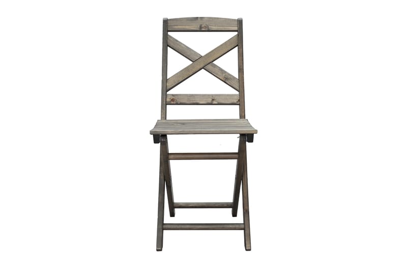 Edilma Klappstol Utomhus - Grå - Utemöbler - Utestol & trädgårdsstol - Caféstol & klappstol utomhus